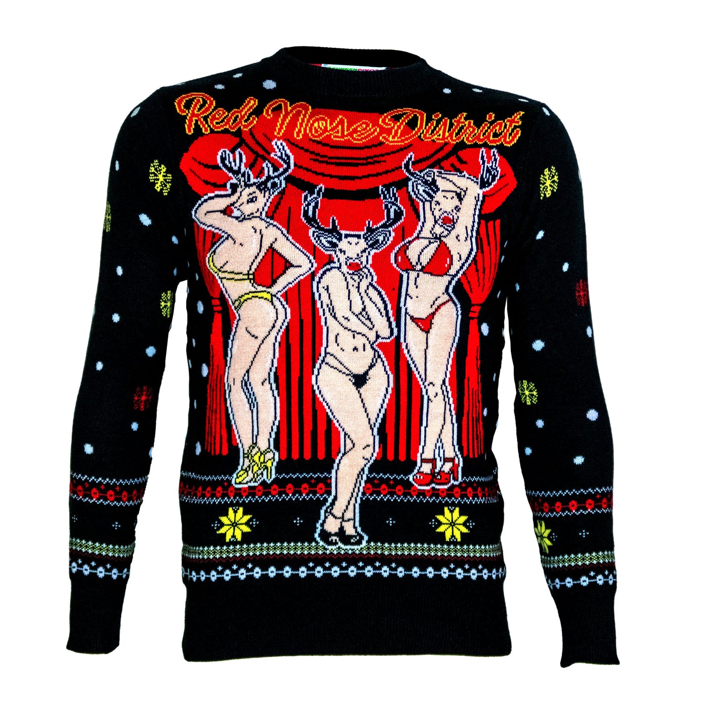 Red Nose District Hässlicher Weihnachtspullover
