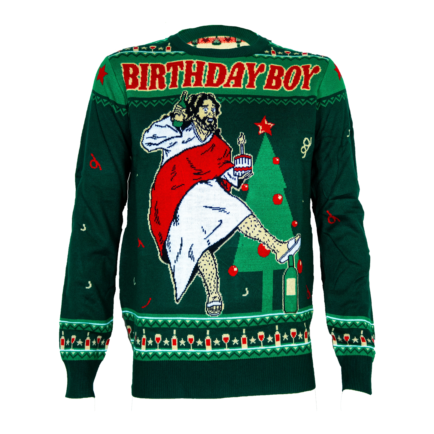 Birthdayboy Jezus Ugly X-mas Sweater