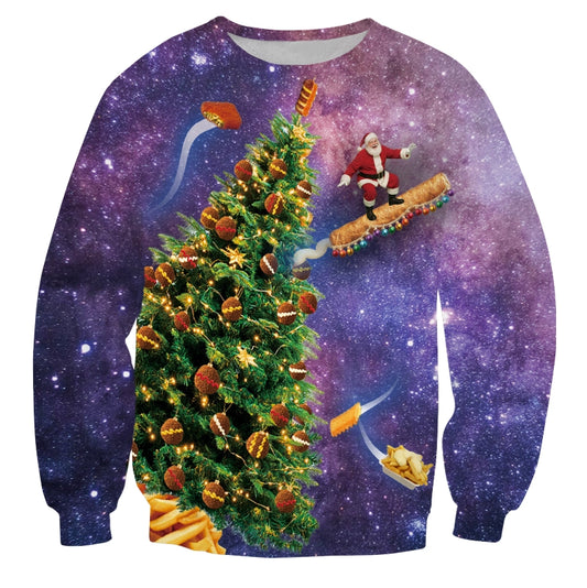 Merry Snackmas - Christmas sweater with snacks